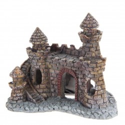Fish Tank Aquarium Resin Castle Tower OrnamentAquarium