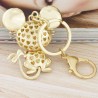 Crystal Mouse Keychain KeyringKeyrings