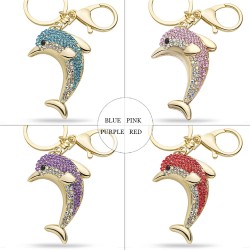 Crystal dolphin - keyringKeyrings