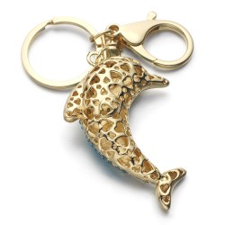 Crystal dolphin - keyringKeyrings