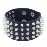 Four Row Rivet Stud Leather Bracelet UnisexBracelets