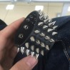 Four Row Rivet Stud Leather Bracelet UnisexBracelets