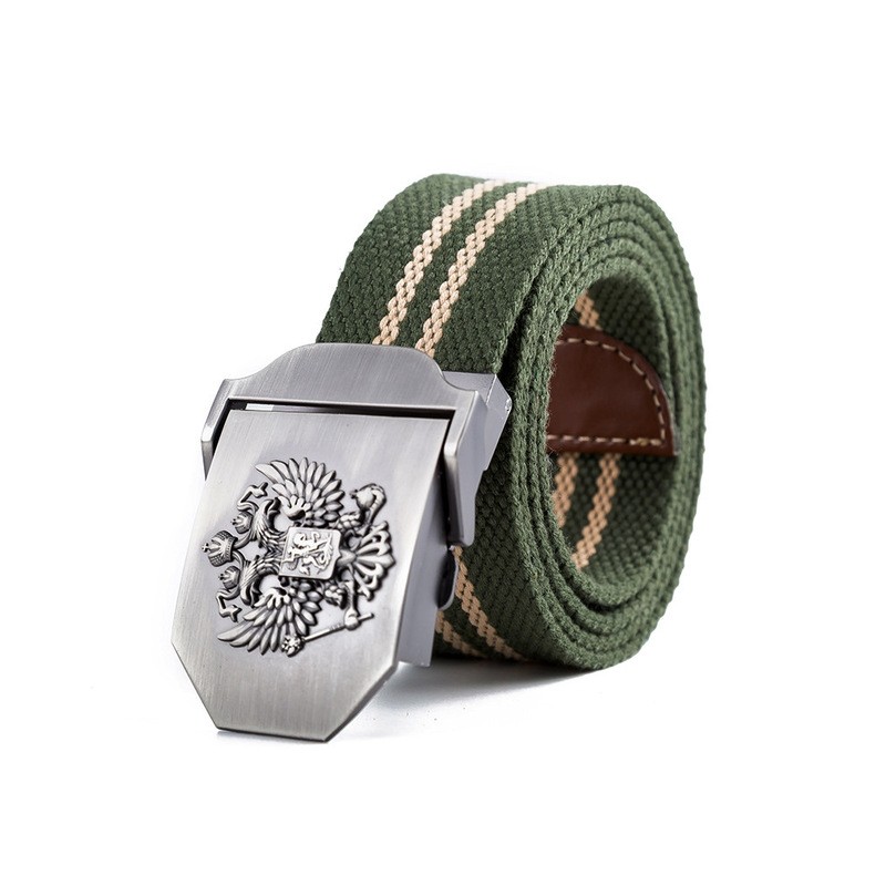 Russian emblem - canvas belt - unisexBelts
