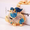 Crystal pig keychainKeyrings