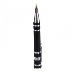 8 in 1 Aluminum Alloy Pen Style Multi-Tool Screwdriver SetScrewdrivers