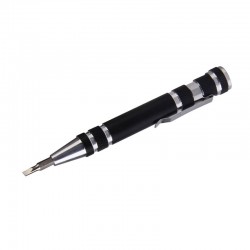 8 in 1 Aluminum Alloy Pen Style Multi-Tool Screwdriver SetScrewdrivers