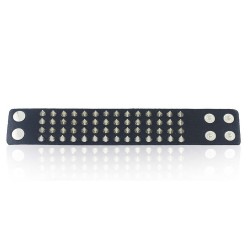 Four Row Rivet Stud Leather Bracelet UnisexBracelets
