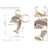 Crystal dolphin - keyringKeyrings