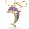 Crystal dolphin - keyringKeyrings