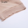 Sexy Cross Knitting Sweater PulloverHoodies & Jumpers