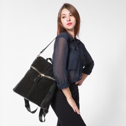 Vintage leather shoulder bag - backpackBags