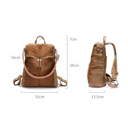 Vintage leather shoulder bag - backpackBags
