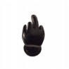 Middle finger earring - stainless steelEarrings