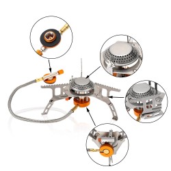 3000W mini foldable camping gas stoveOutdoor & Camping