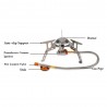 3000W mini foldable camping gas stoveOutdoor & Camping