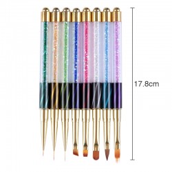 Gradient nail liner - painting brush penNails