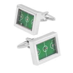 Football field - table-football cufflinksCufflinks