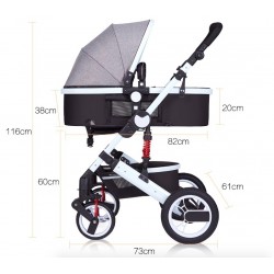 Two Way Stroller Baby's Pram 0-3 YearsBaby & Kids