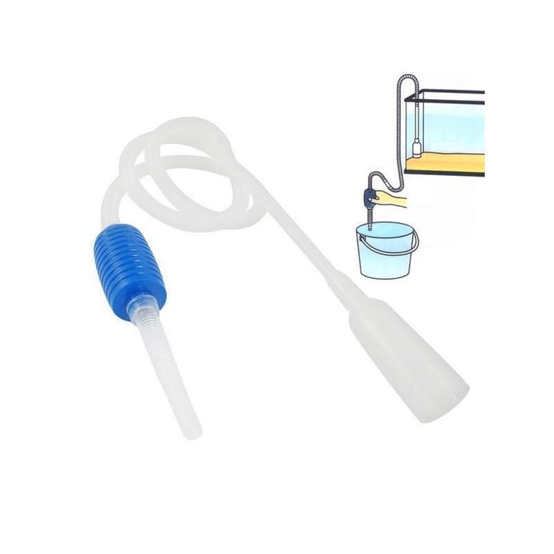 Aquarium - fish tank water cleaner - suction pipe - filter - pump 140cmAquarium