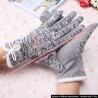 Cotton Wool Cashmere Elegant Ladies GlovesGloves