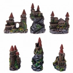 Aquarium Fish Tank Resin Tower CastleAquarium