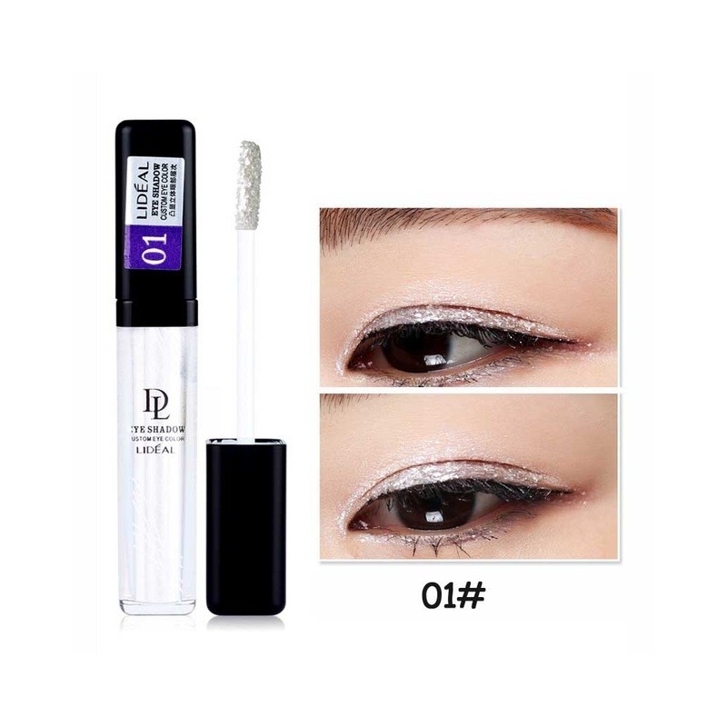 Waterproof metallic eyeshadow - liquid glitter - long lastingMake-Up