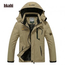 Water Resistant Windproof Thick Hooded Winter JacketJackets