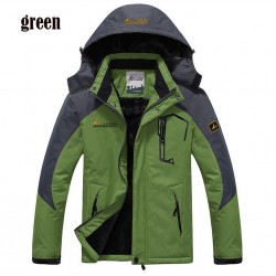 Water Resistant Windproof Thick Hooded Winter JacketJackets