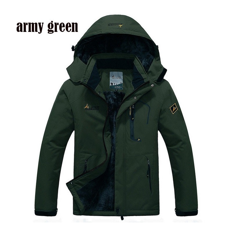 Water Resistant Windproof Thick Hooded Winter JacketJackets Water Resistant Windproof Thick Hooded Winter JacketJackets