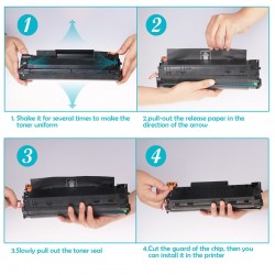 CE285A toner cartridge replacement for HP laserJet Pro printersCartridges