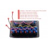 6 Gang 12V switch panel - 5V Dual USB - digital voltmeterSwitches