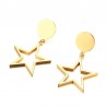 Gold Five-pointed Stars EarringsEarrings