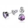 Shiny Crystal Stud Small EarringsEarrings