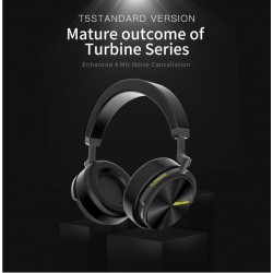 Bluedio T/5 Bluetooth Headphones Active Noise Cancelling Headset With MicrophoneEar- & Headphones