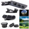 iPhone 8 7 6 5 S Smartphone Mobile Tripod 12X Telephoto Telescope Lens KitAccessories