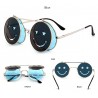 Steampunk Vintage Round Double Lens Sunglasses UnisexSunglasses