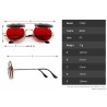 Steampunk Vintage Round Double Lens Sunglasses UnisexSunglasses