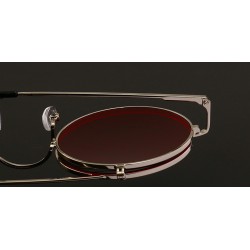 Steampunk Vintage Round Double Lens Sunglasses UnisexSunglasses