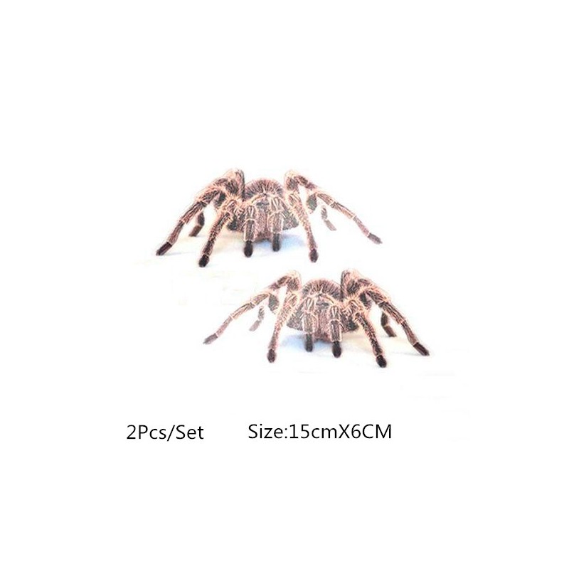 3D spider & scorpion & lizard - car sticker - decalStickers