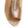 Mesh sandals boots with metal glamour decorationSandals