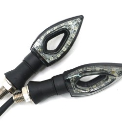 Waterproof Universal 12 LED Motorcycle Turn Signal Indicators Lights 2pcsMotorbike parts