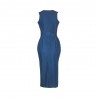 Jeans midi dress - with zipperDresses