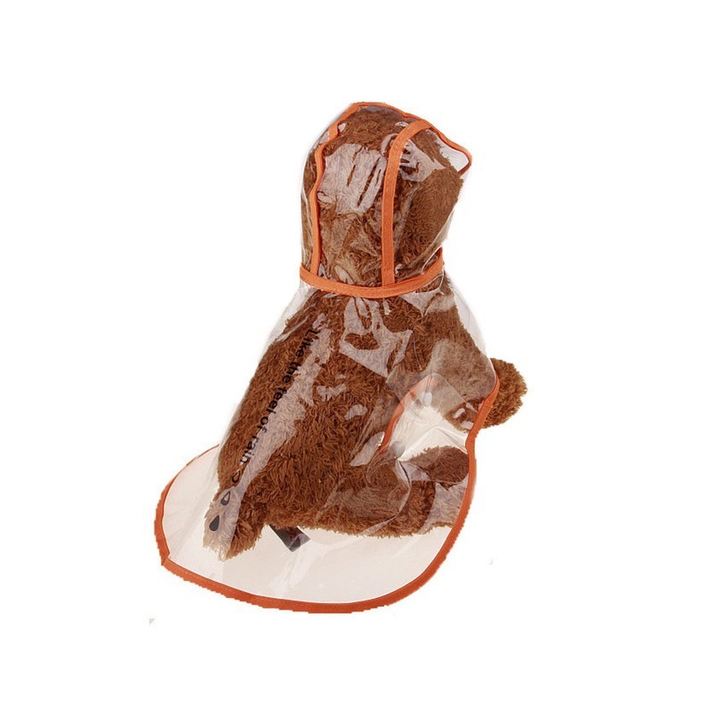 Dog raincoat - transparentClothing & shoes