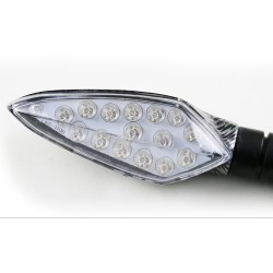 Universal 12V LED motorcycle waterproof amber light turn signal indicators 2 pcsTurning lights