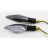 Universal 12V LED motorcycle waterproof amber light turn signal indicators 2 pcsTurning lights