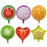 Fruit shape balloons birthday party decoration 6 pcsParty