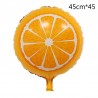 Fruit shape balloons birthday party decoration 6 pcsParty