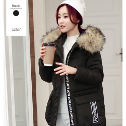 Women's waterproof parka jacket with fur hoodJackets