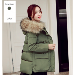 Women's waterproof parka jacket with fur hoodJackets