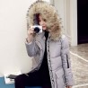 Women's waterproof parka jacket with fur hoodJackets